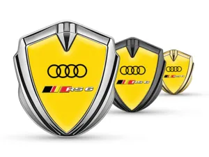 Audi Auto Abzeichen Moderner Look High-End